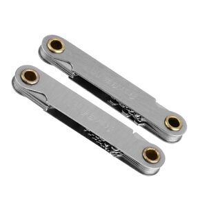 Screw Gauge, Thread Gauge, Practical Thread Measuring Gauge, Pitch Gauge, Lightweight for Measuring Gauge Measuring Tool Measuring Equipment Measuring Hardware