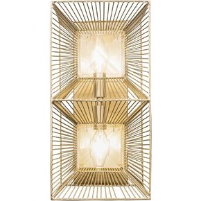 Arcade 2-Lt Sconce - French Gold