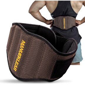 M MANUEKLEAR weightlifting belt