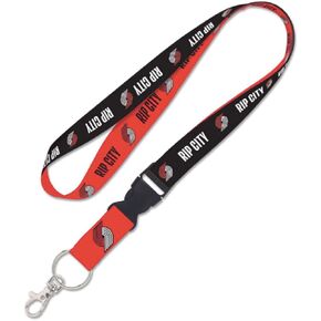 Portland Trail Blazers SLOGAN Lanyard w/detachable buckle 1"