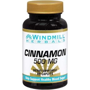 Cinnamon Capsules 500 Mg Windmill - 60 ea