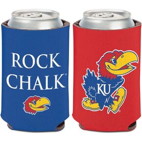 WinCraft Kansas Jayhawks Can Cooler Slogan Design