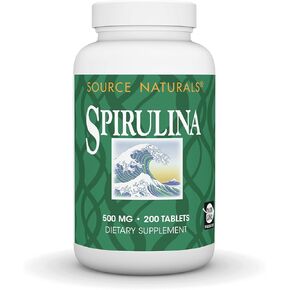 Source Naturals Spirulina - For Immune System Support - 200 Tablets