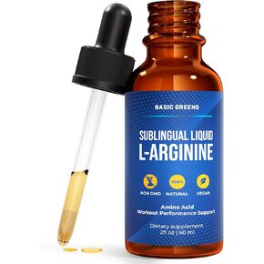 L Arginine - L-Arginine Supplement for Men and Women with Nitric Oxide Precursor| L Arginine Supplement (L Arginine Liquid)