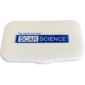 Portable Storage Case for Silicone Scar Sheets, Silicone Scar Patches, & Silicone Scar Strips - 2.5"x4" Scar Patch & Scar Cream Holder for First Aid Kit