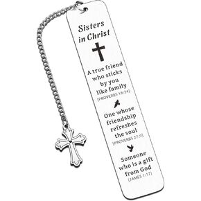 Confirmation Gifts for Teenage Girls Boys 2024 First Communion Catholic Confirmation Sponsor Gifts for Women Men Teen Boys Girls Easter Religious Bible Verse Bookmark Baptism Gift for Book Lover