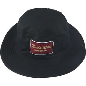 ZHATS Standard NCAA Officially Licensed Bucket Hat Patch Black Brick, Large-X-Large