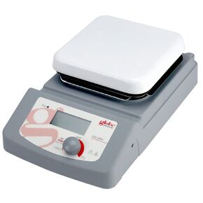 Globe Scientific GHS-380H Digital Hotplate, 380C Maximum Temperature, 5.5" x 5.5" Ceramic Coated Top Plate, 100-120v, 50-60Hz