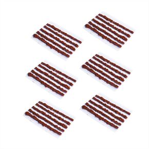 30 pcs for Bike Tubeless Tire Repair Kit Strips Rope Refills Plugs 1.5 mm Emergency Puncture Flat for Road Bikes Mountain Bikes
