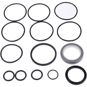 Bucket Cylinder Seal Kit 90939 Compatible with 2345 2346 2347 2400 2425 2445 2" Cylinder with 1-1/4" ROD