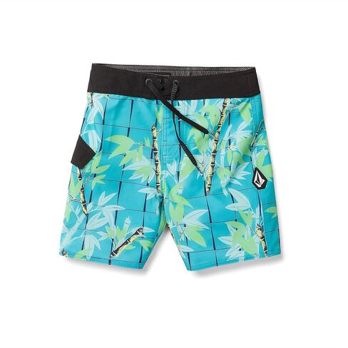 Volcom Boys' Mod Tech Boardshorts, Poison Green in Saudi Arabia