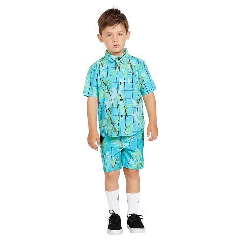 Volcom Boys' Mod Tech Boardshorts, Poison Green in Saudi Arabia