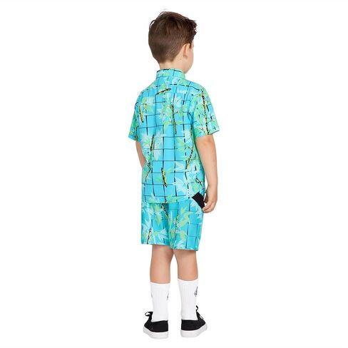 Volcom Boys' Mod Tech Boardshorts, Poison Green in Saudi Arabia