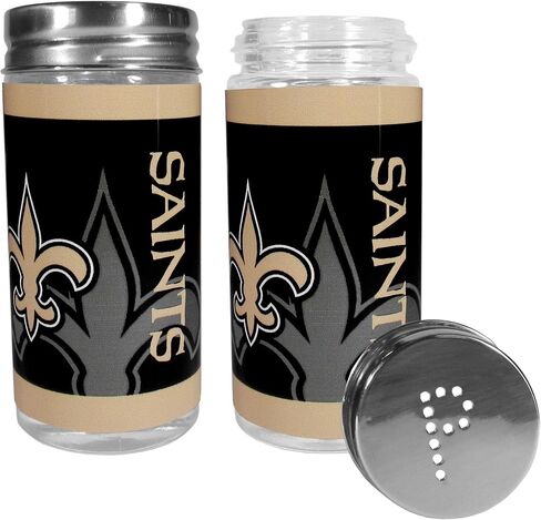 NFL Siskiyou Sports Fan Shop New Orleans Saints 3 pc Tailgater BBQ Set and Salt and Pepper Shaker Set One Size Team Color in Saudi Arabia