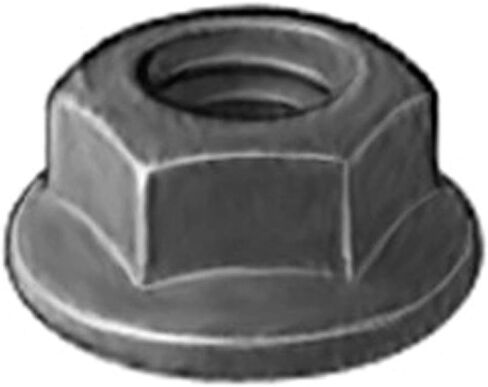 M8-1.25 Hex Flange Nut 17mm Outside Diameter Class 9 - Package Quantity - 25 in Saudi Arabia