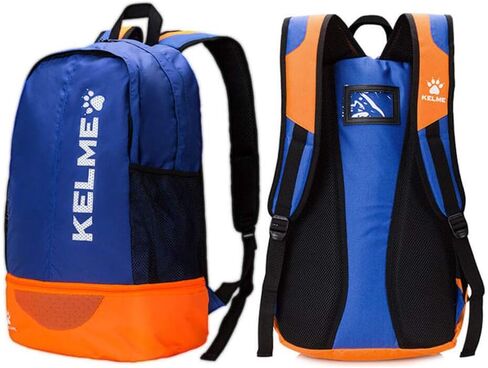 KELME Youth/Adult Soccer Backpack - Unisex Sports Bag - Separate Ball Holder Shoes Compartment Basketball baseball Football in Kuwait