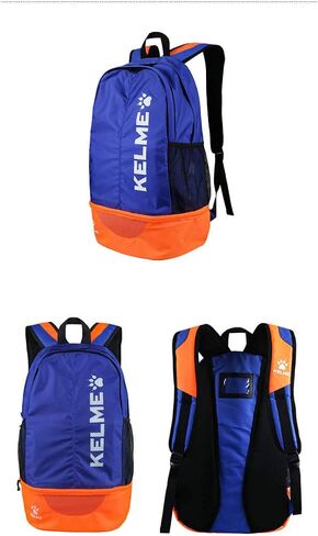 KELME Youth/Adult Soccer Backpack - Unisex Sports Bag - Separate Ball Holder Shoes Compartment Basketball baseball Football in Kuwait
