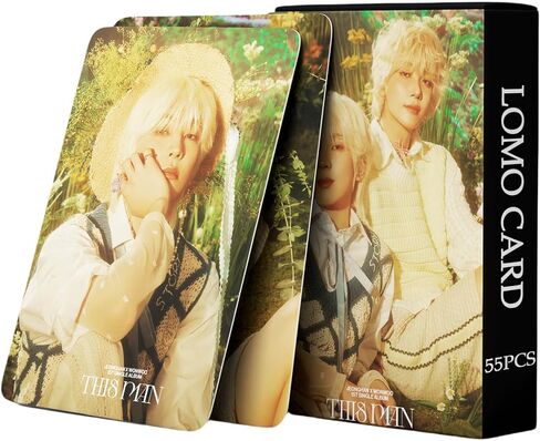 PYAJUU Seventeen Photocards JEONGHAN Photocards WONWOO Lomo Cards Seventeen This Man Album Photocards Kpop Seventeen Collection Cards Seventeen Merch in Kuwait