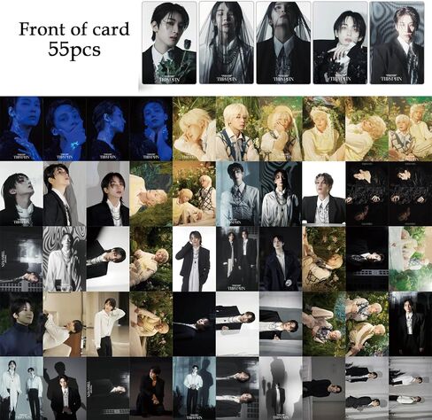 PYAJUU Seventeen Photocards JEONGHAN Photocards WONWOO Lomo Cards Seventeen This Man Album Photocards Kpop Seventeen Collection Cards Seventeen Merch in Kuwait