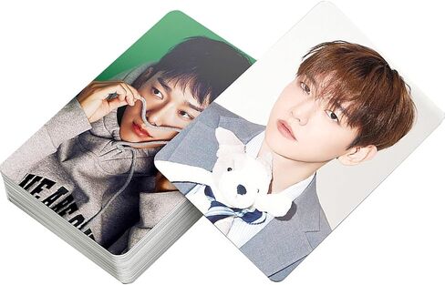EXO Photocard 55PCS EXO Valentine's Day at School Photo Cards Album Kpop EXO Lomo Cards EXO Merch for Fans Birthday Gift Set for Boys and Girls in Kuwait