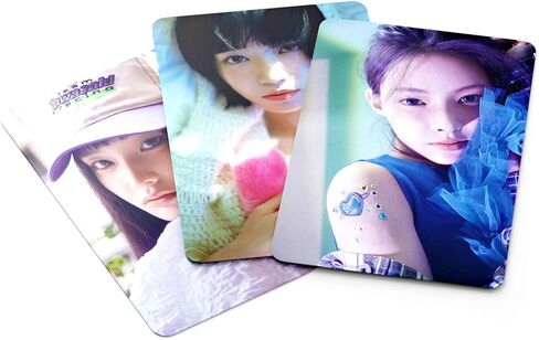 ILLIT Photocards KPOP ILLIT Super Real Me Album Cards 55PCS ILLIT Lomo Cards Kpop Gift for Boys and Girls ILLIT Merch in Kuwait