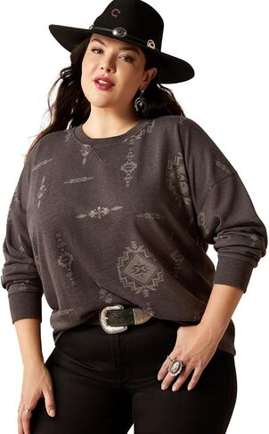 Ariat Women's Outlaw Oversized Sweatshirt in Saudi Arabia