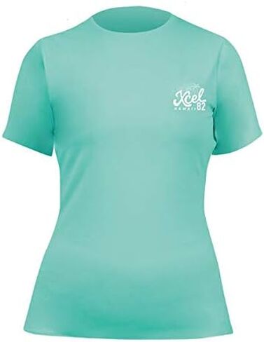 XCEL حريمي ممتاز قابل للتمدد بأكمام قصيرة من الأشعة فوق البنفسجية in Kuwait