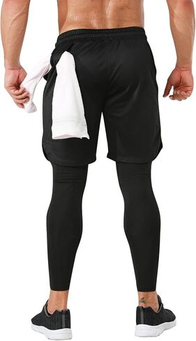 حزمة Odoland - قطعتان من قميص تنحيف الجسم المكون من 3 قطع للرجال وقميص فقدان الوزن وقميص رجالي مضغوط من قطعتين باللون الأسود، مقاس L in Kuwait