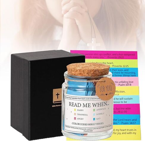 آيات الكتاب المقدس بجرة الأمل، اقرأني عندما جرة آيات الكتاب المقدس، جرة آية الكتاب المقدس للعواطف والمشاعر، آيات الكتاب المقدس في جرة لعيد الأب الأم، عيد الفصح، عيد الميلاد، هدية مسيحية in Kuwait