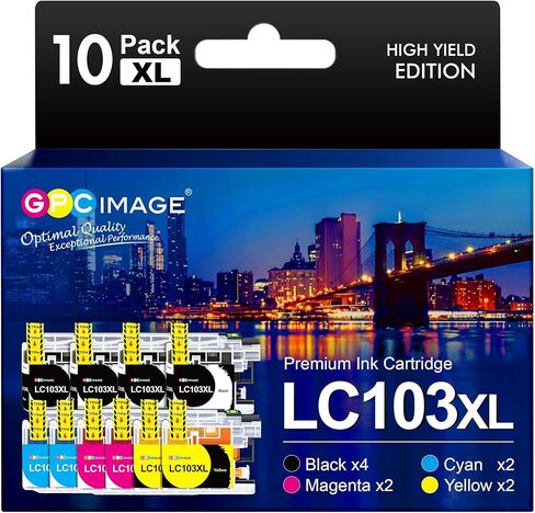 خرطوشة حبر صورة GPC بديلة لـ Canon PG-245XL CL-246XL PG-243 CL-244 245 246 متوافقة مع MX492 MX490 MG2420 MG2522 MG2920 TS3320 TR4520 TR4522 صينية الطابعة (1 أسود، 1 ثلاثي الألوان) in Kuwait