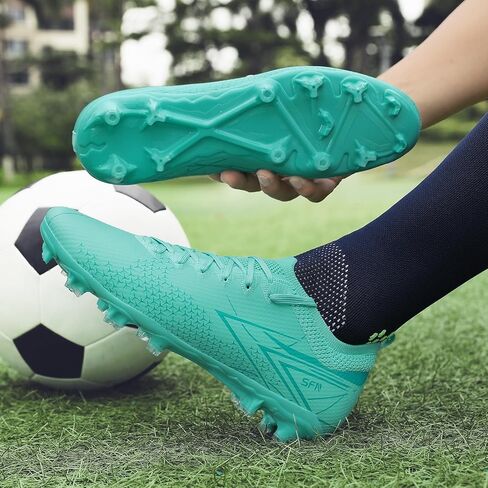 Mens Football Cleats Outdoor AG/FG Professional Soccer Cleats Youth Boys Baseball Filed Hockey Athletic Training Sneakers in Saudi Arabia
