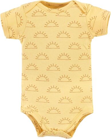 Hudson Baby Unisex Baby Cotton Bodysuit, Pant and Bib Set, Daddys Little Princess, 0-3 Months in Kuwait