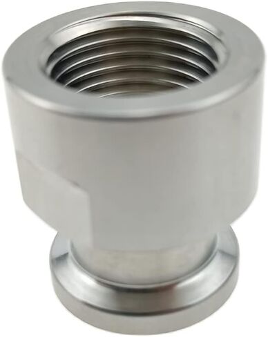 JOWIN ثلاثي المشبك أنثى NPT محول 1/2 "أنبوب OD x 1/2" NPT أنثى الخيوط الصحية ثلاثي البرسيم متوافق أنبوب المناسب الفولاذ المقاوم للصدأ in Kuwait