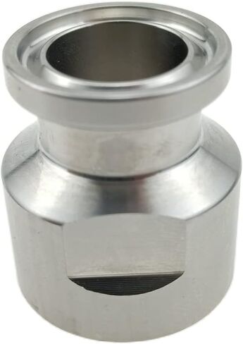 JOWIN ثلاثي المشبك أنثى NPT محول 1/2 "أنبوب OD x 1/2" NPT أنثى الخيوط الصحية ثلاثي البرسيم متوافق أنبوب المناسب الفولاذ المقاوم للصدأ in Kuwait