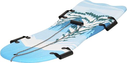 Signature Fitness Premium Foam Snow Sled with Tow Rope and Handles for Kids and Adults in Saudi Arabia