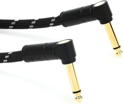 Fender Deluxe Series Instrument Cable, Angle/Angle, Tweed, 3ft in Saudi Arabia