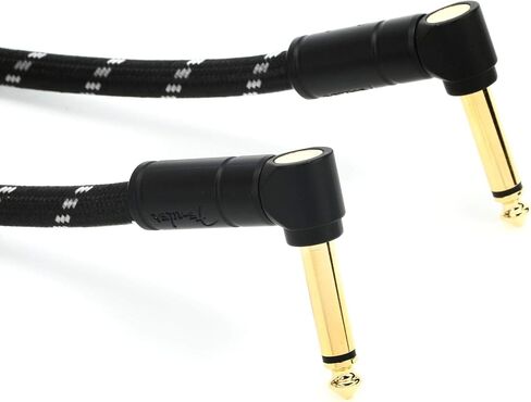 Fender Deluxe Series Instrument Cable, Angle/Angle, Tweed, 3ft in Saudi Arabia