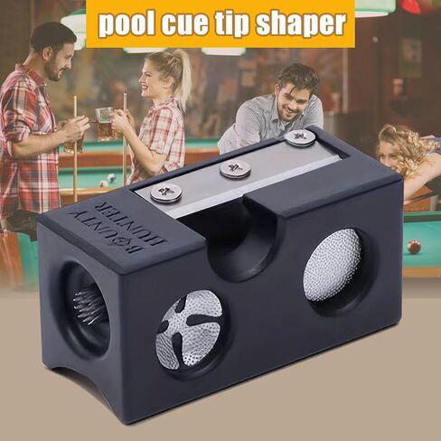 Pool Cue Tip Shaper,8-in-1 Cue Tip Shaper Accessories for Replacement and Shaping Cue Tips in Saudi Arabia