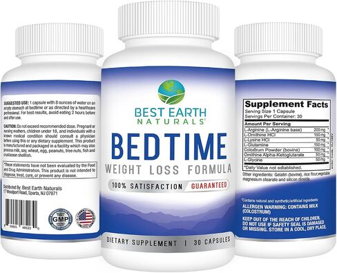 Best Earth Naturals Bedtime Weight Loss Supplement - 30 Day Supply in Saudi Arabia