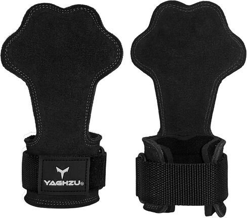 Weight Lifting Grips Wrist Straps, Padded Weight Lifting Straps for Weightlifting, Deadlifting, Powerlifting and Pull ups, Premium Weight Lifting Gloves with Deadlift Straps for Men and Women in Saudi Arabia