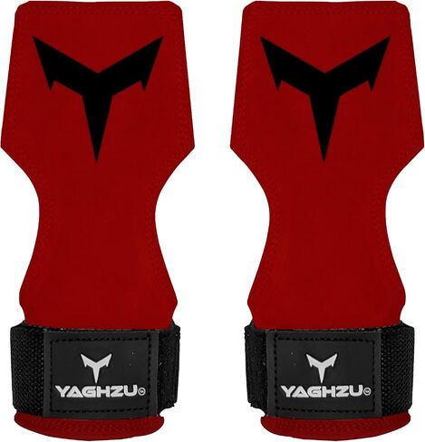 Weight Lifting Grips Wrist Straps, Padded Weight Lifting Straps for Weightlifting, Deadlifting, Powerlifting and Pull ups, Premium Weight Lifting Gloves with Deadlift Straps for Men and Women in Saudi Arabia