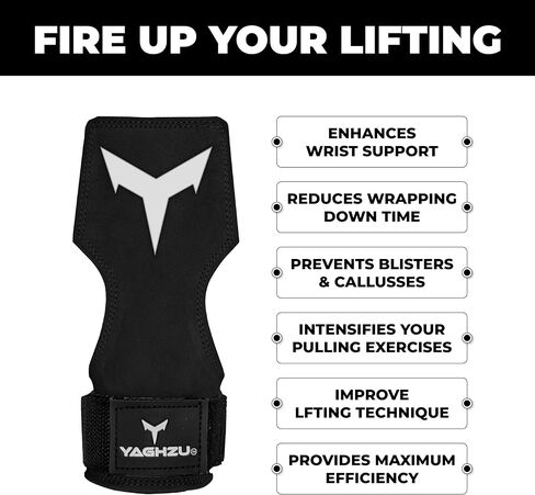 Weight Lifting Grips Wrist Straps, Padded Weight Lifting Straps for Weightlifting, Deadlifting, Powerlifting and Pull ups, Premium Weight Lifting Gloves with Deadlift Straps for Men and Women in Saudi Arabia