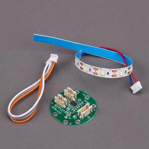 ZORZA 5Sets DIY Touch Sensor Module & PCB Sensing Circuit Chip Kit with LED Strip & Cable 5V DC for Crafting Touch Sensitive Smart Epoxy River Table Stouch Sensor Switch (White Light) in Saudi Arabia