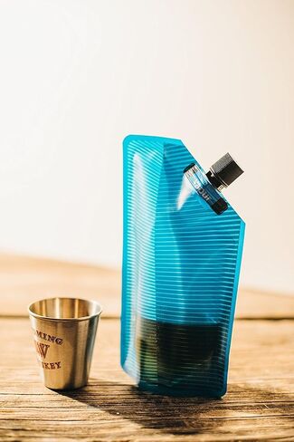 قارورة Vapur المحمولة بعد ساعات، قارورة قابلة للطي مع صنبور صب، مثالية للبوابات الخلفية، والرحلات البحرية، والحفلات الموسيقية، والتخييم in Saudi Arabia