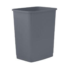 Superio Large Kitchen Trash Can 13 Gallon, 52 Qt Waste Bin for Kitchen, Garage, Indoor and Outdoor Trash Can (2, Grey)