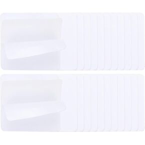 PATIKIL 2" x 2" Hook and Loop Strips, 24 Pcs Square Strong Tape Double Sided Adhesive Sticky Fastener Back Mounting Tape for Home or Office Use, Indoor & Outdoor Use, Black
