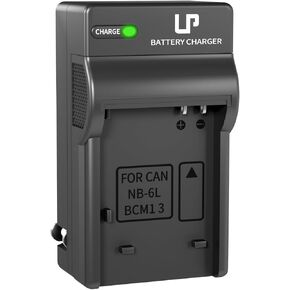 LP 2 Pack NB-6LH NB-6L Batteries and LED Charger, 1200mAh Battery Compatible with Canon PowerShot SX530 HS SX710 HS SX700 HS SX610 HS SX600 HS SX540 HS SX510 HS SX500 is SX280 HS SX270 HS D30 S90