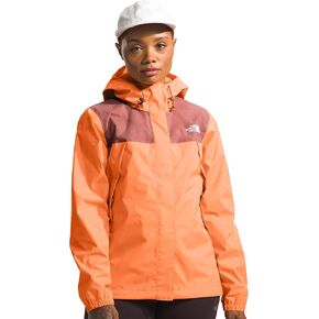 THE NORTH FACE Women's Waterproof Antora Jacket (Standard and Plus Size), Peach Granite/Light Mahogany, Medium