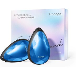 OCOOPA UT4 Rare Rechargeable Hand Warmers 2 Pack, Portable, Stylish, Diamond-Shape Magnetic Electric Handwarmer, Reusable Pocket Heater, Raynaud, Hiking, Christmas, Tech Gifts for Women Camping