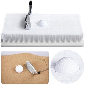 بساط مهارات التقطيع الرملي للجولف لممارسة الجولف، بساط الرمل يحاكي بساط التقطيع الحقيقي للجولف للاعبي الجولف الذين يمارسون مهارات ضرب الرمل 13.7 × 7.3 بوصة in Kuwait